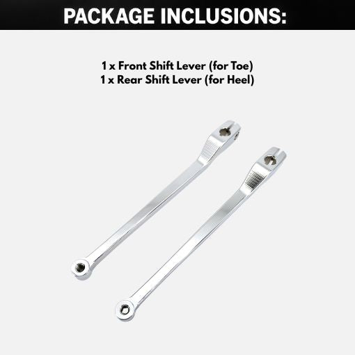 Motorcycle 9.84'' Extended Heel-Toe Shifter Lever