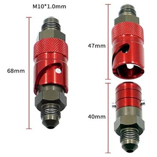 Motorcycle AN3 3AN Brake Fluid Line Quick Disconnect Fitting