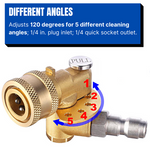 1/4 Inch Pivoting Coupler Attachment