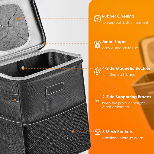 Waterproof Car Trash Bin