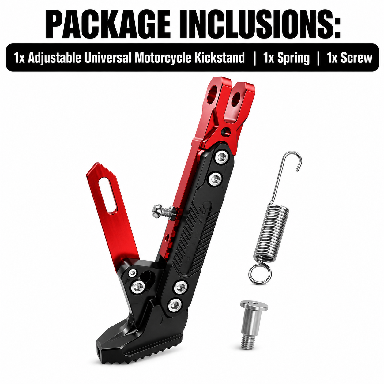 Adjustable Universal Motorcycle Kickstand