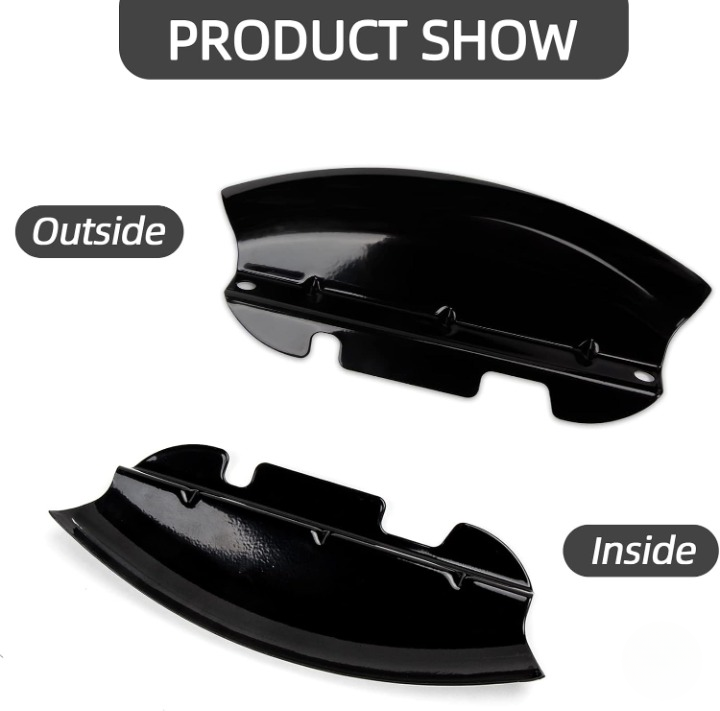 Motorcycle Lower Triple Tree Wind Deflector