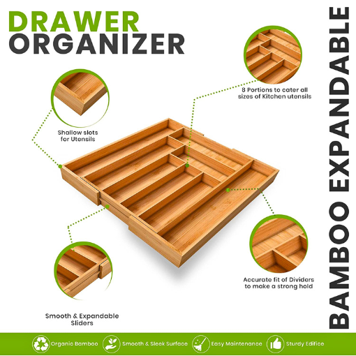 Adjustable Drawer Organizer