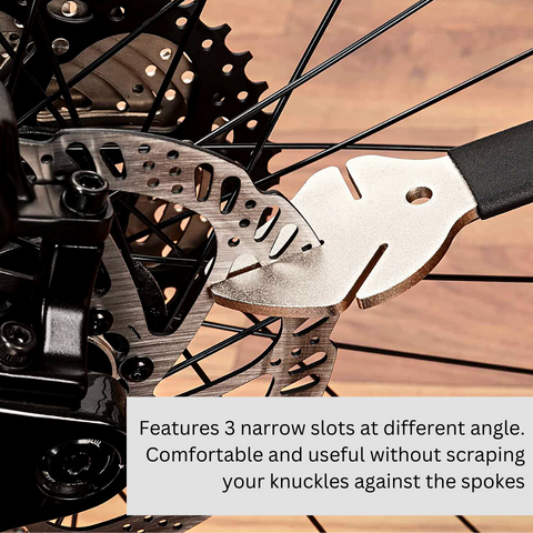 2-In-1 Rotor Truing Fork Tool