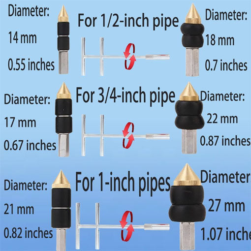 Pipe Water Stopper Kit
