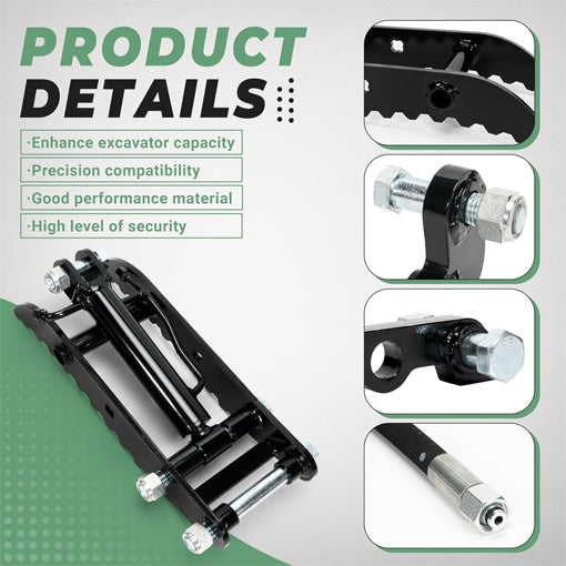 Hydraulic Thumb Clip Attachment for Mini Excavators