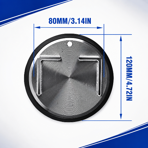 Heavy Duty Motorcycle Stainless Steel Kickstand Pad