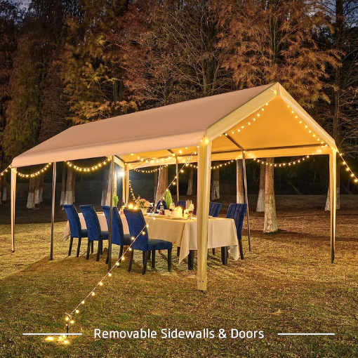 Large Heavy-Duty Carport