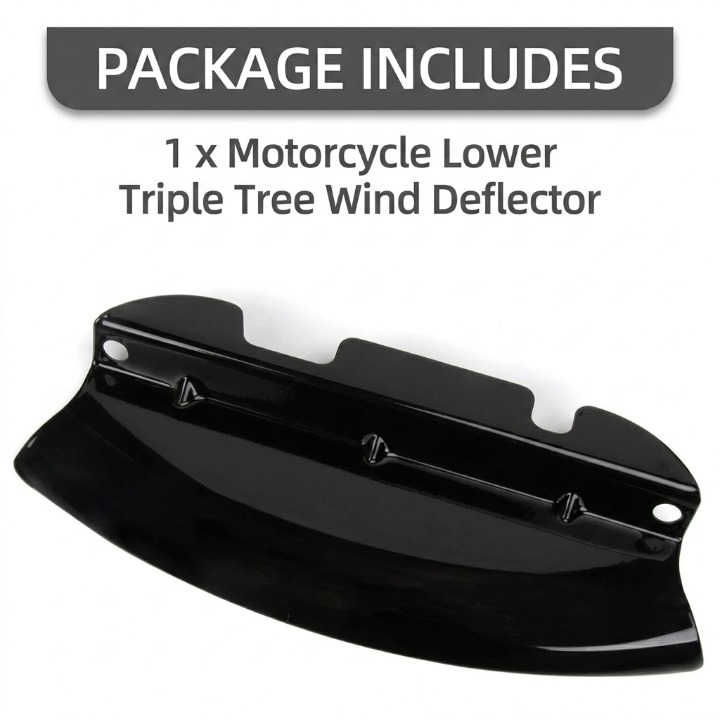 Motorcycle Lower Triple Tree Wind Deflector
