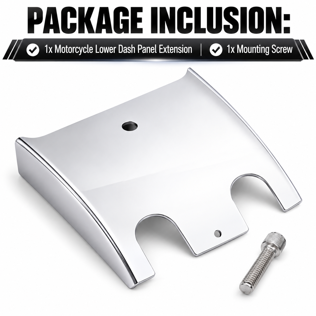 Motorcycle Lower Dash Panel Extension