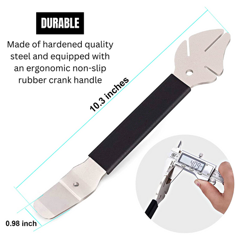 2-In-1 Rotor Truing Fork Tool