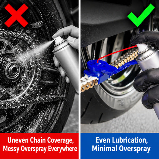 Motorcycle Chain Lube Applicator