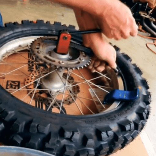 No-Pinch Dirt Bike Tire Changing Tool Kit