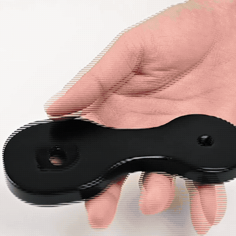 Motorcycle Spare Mirror Bracket Adapter