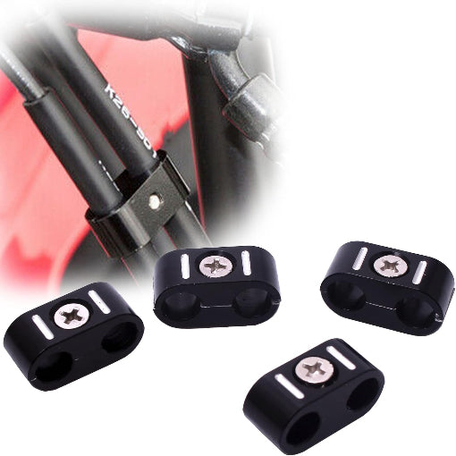 Motorcycle Brake Throttle Cable Clamp Wire Line Holder