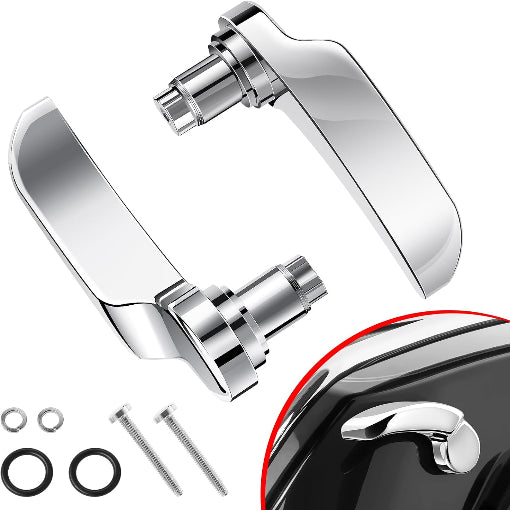 Motorcycle Stainless Steel Saddle Bag Lifter Latch Kit