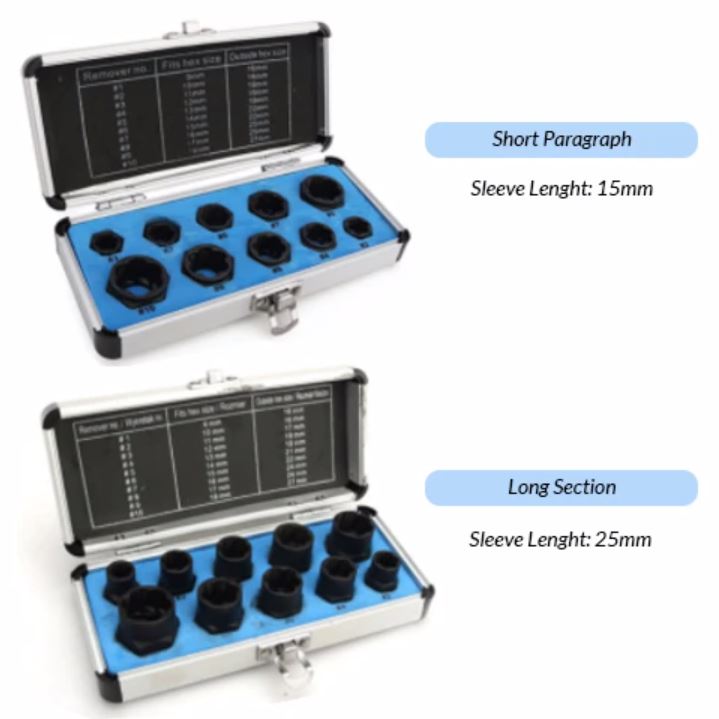 bolt extractor set