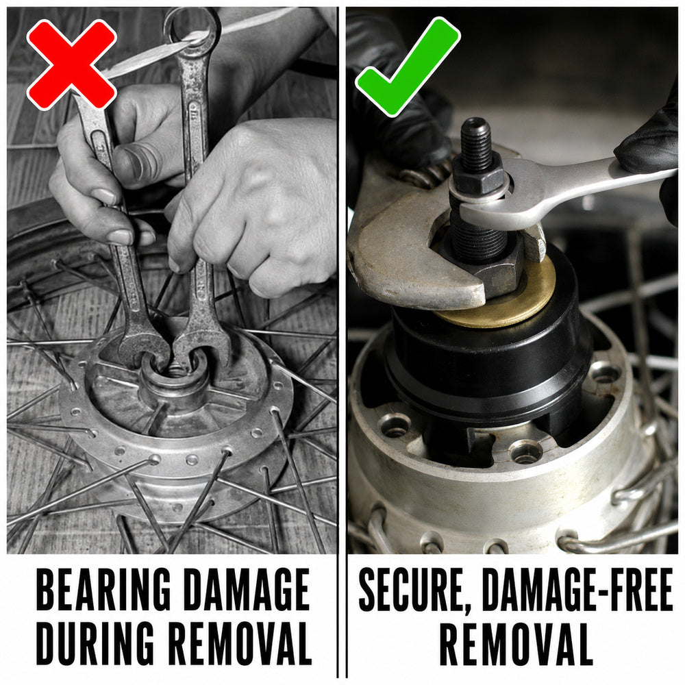 Motorcycle Wheel Bearing Removal and Installation Kit