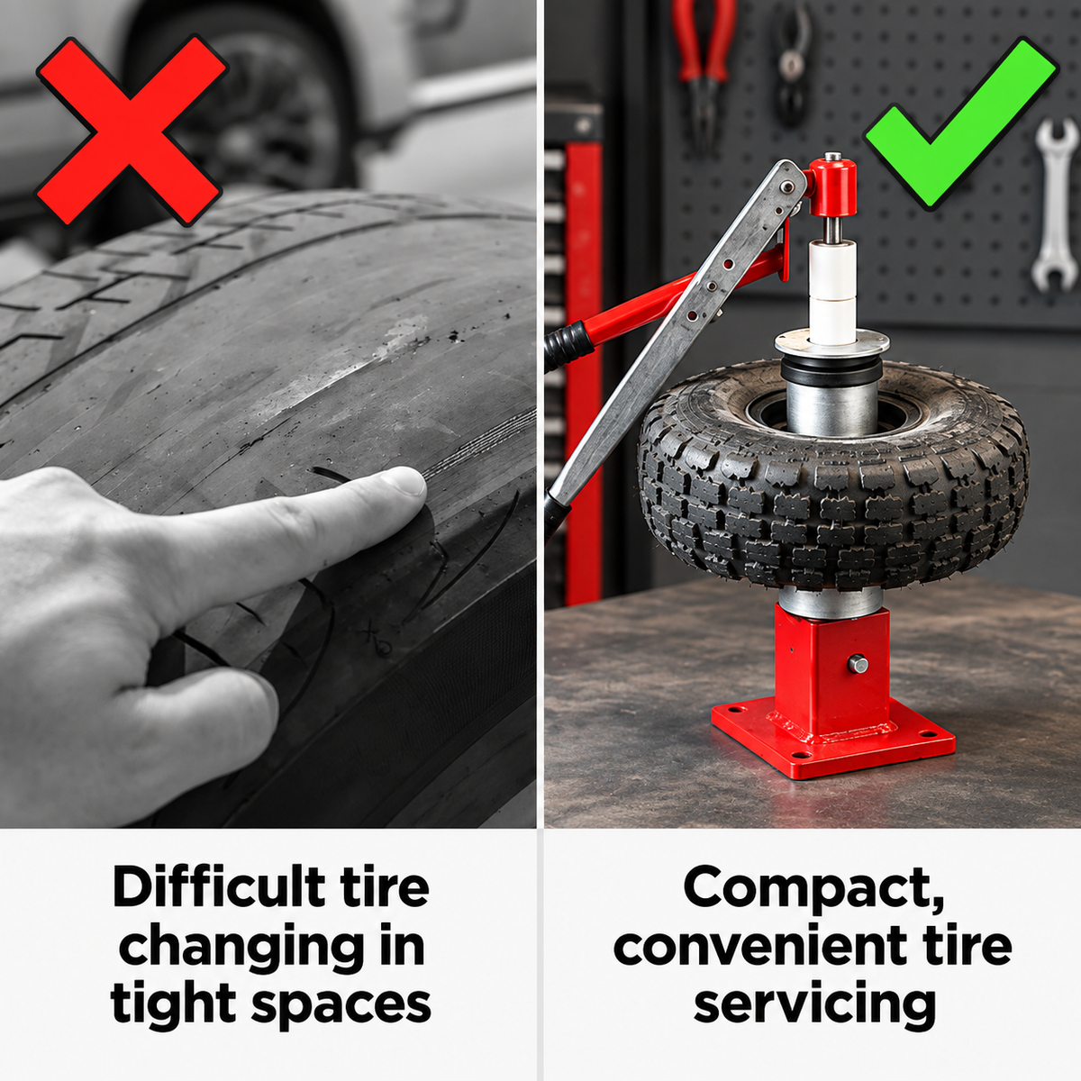 4-12in. Rims Portable Mini Tire Changer