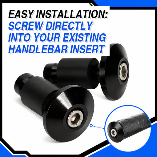 Motorcycle 7/8" Handlebar End Weights Anti-Vibration Plug