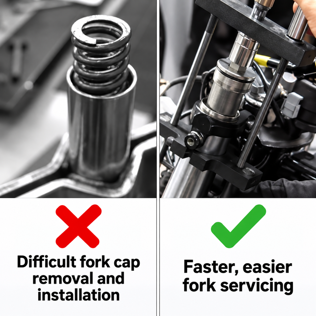 HD Motorcycle 49mm Fork Cap Installation Tool