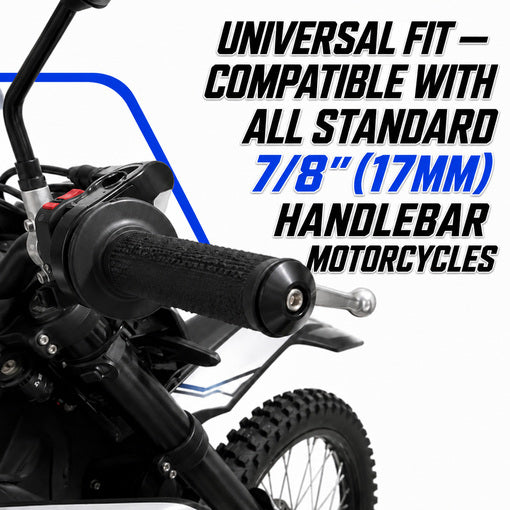 Motorcycle 7/8" Handlebar End Weights Anti-Vibration Plug