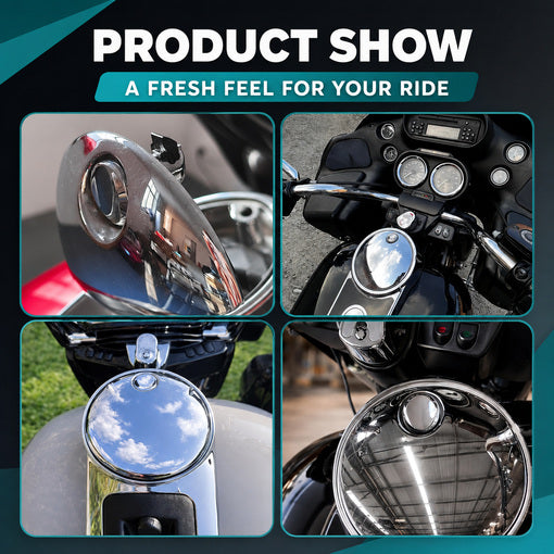 Motorcycle Push Button Fuel Door Latch Kit