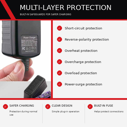 HD 12V Battery Charger Maintainer Trickle