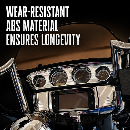 2014-2019 Motorcycle Chrome-Finish Dashboard Kit