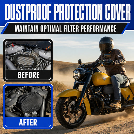 Motorcycle Waterproof Air Filter Rain Sock Dustproof Protective Cover