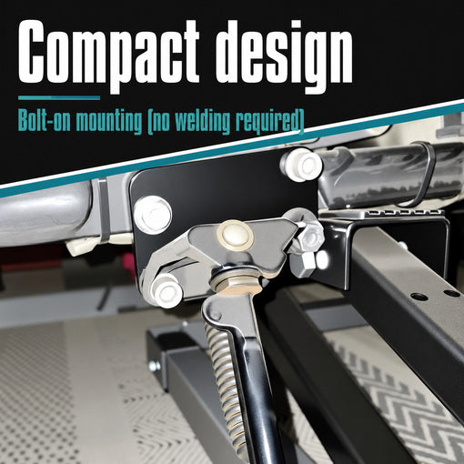 Motorcycle 1.0" Longer Extended Kickstand Bracket Kit
