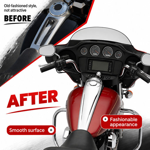 Motorcycle Smooth Dash Console with Pop-Up Gas Cap