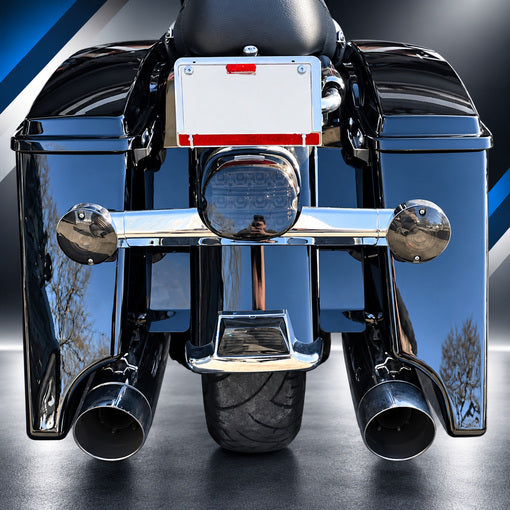 Motorcycle Rear Fender Saddlebag Filler Panels