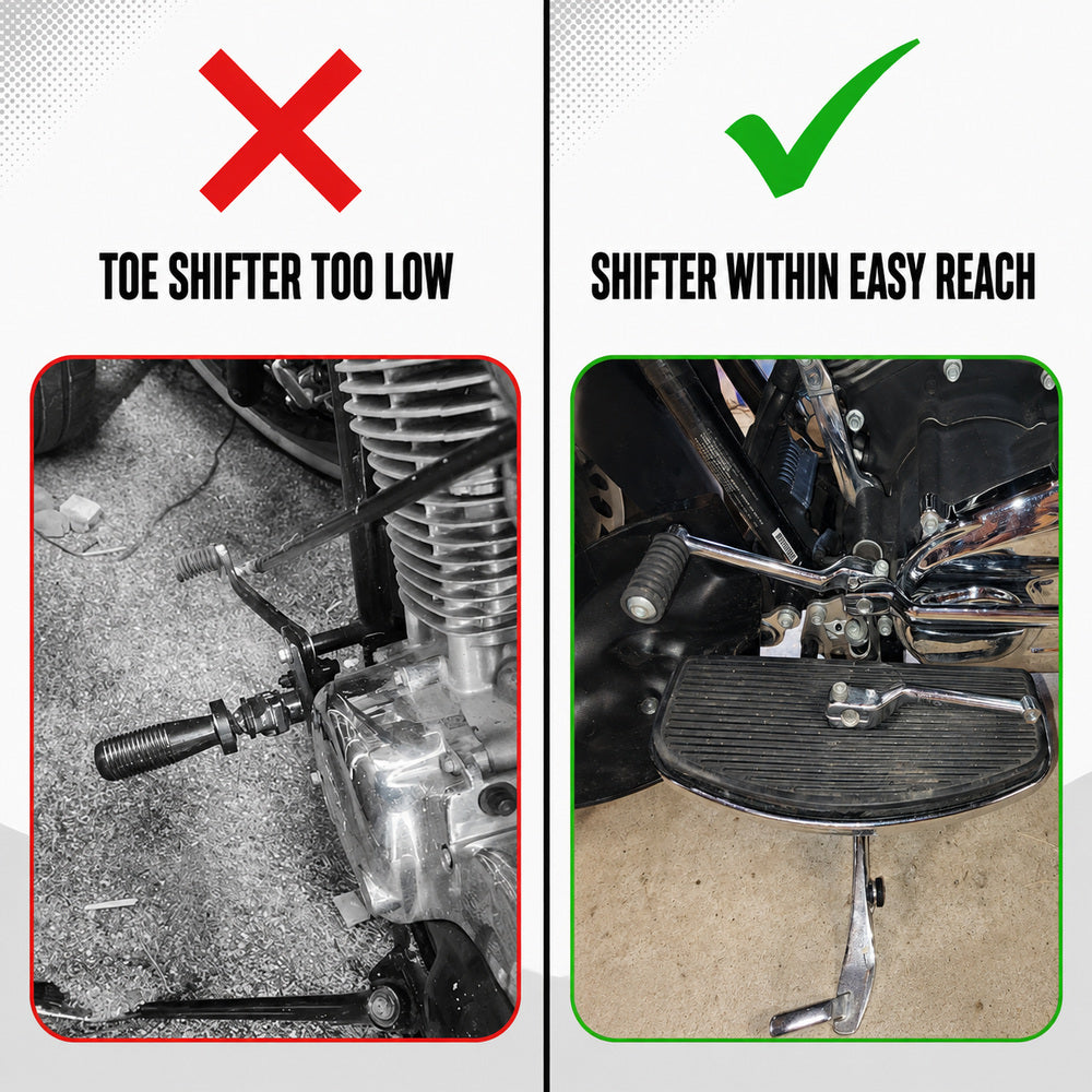 Motorcycle Gear Shift Lever Foot Peg Extension