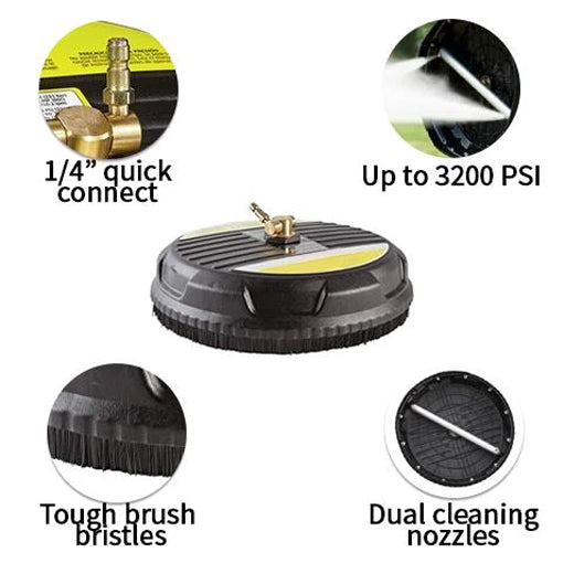 3200-PSI Pressure Washer Surface Cleaner