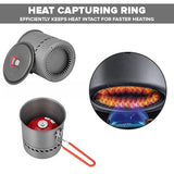 Camp Cooking Pot Heat Exchanger