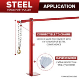 Steel Fence Post Puller