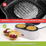 Dual Waffle Bowl Maker